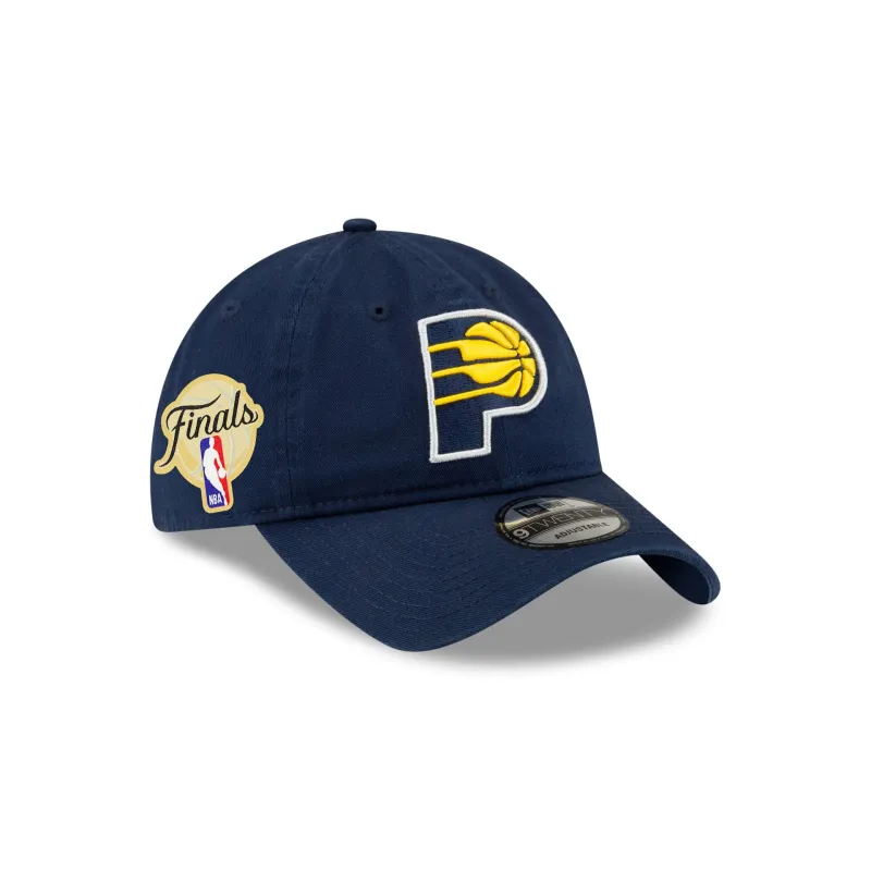 Indiana Pacers 2025 NBA Finals Sidepatch 9TWENTY Adjustable Hat sold by New Era