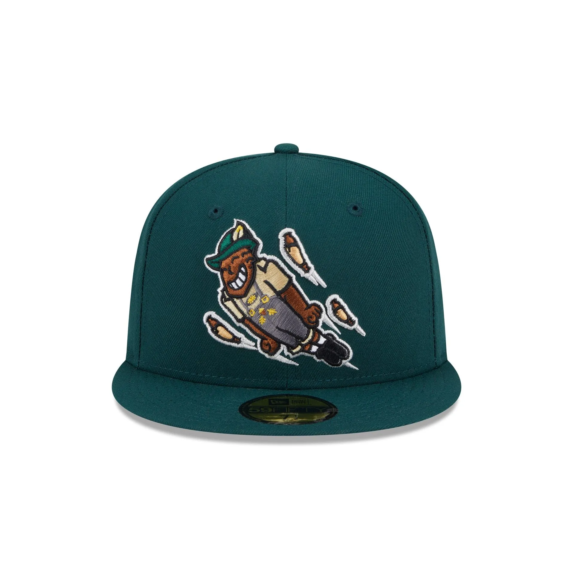 Wisconsin Timber Rattlers Theme Night Black 59FIFTY Fitted Hat sold by New Era product image thumbnail 2
