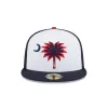 Myrtle Beach Pelicans Theme Night Navy Sidepatch59FIFTY Fitted Hat sold by New Era