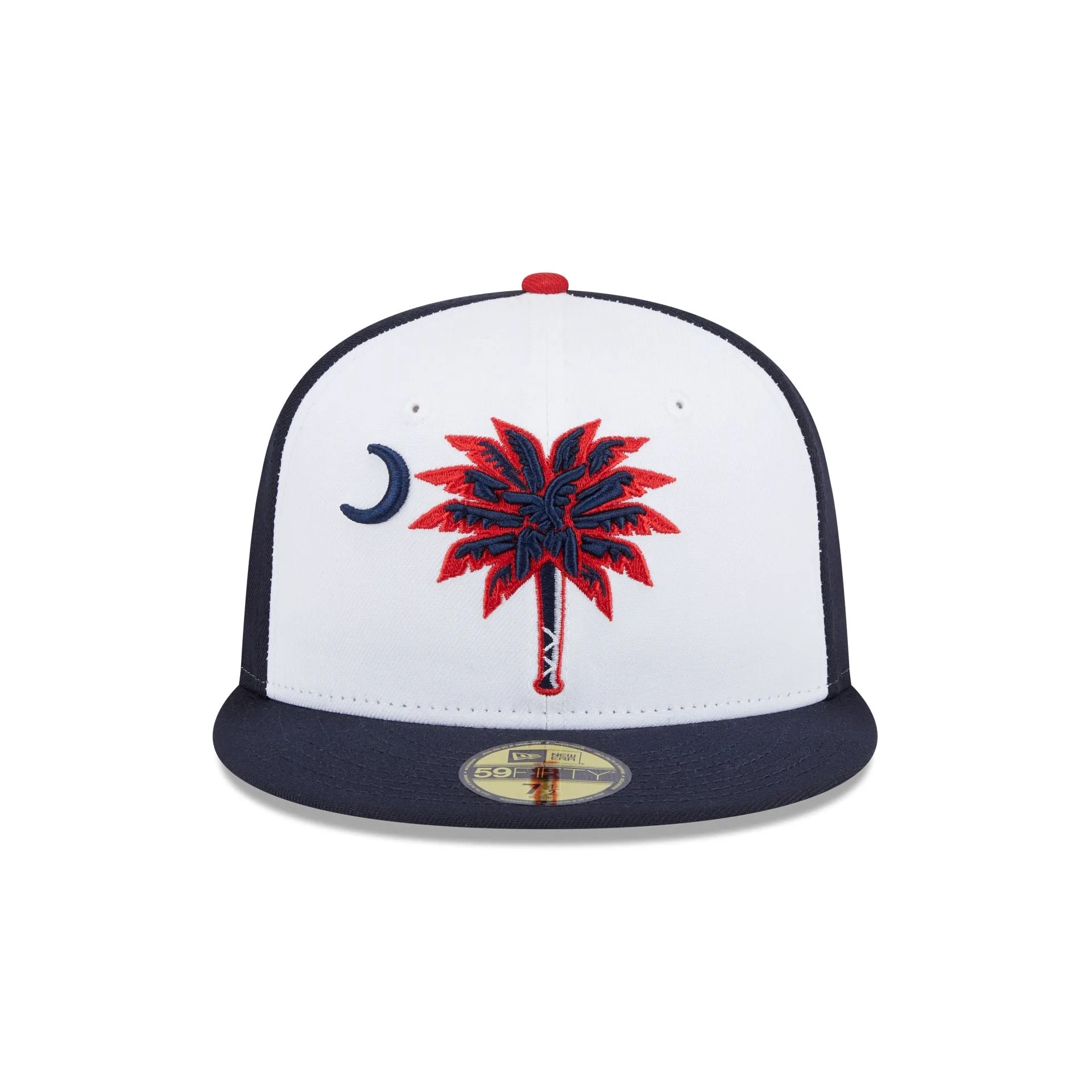Myrtle Beach Pelicans Theme Night Navy Sidepatch59FIFTY Fitted Hat sold by New Era product image thumbnail 2