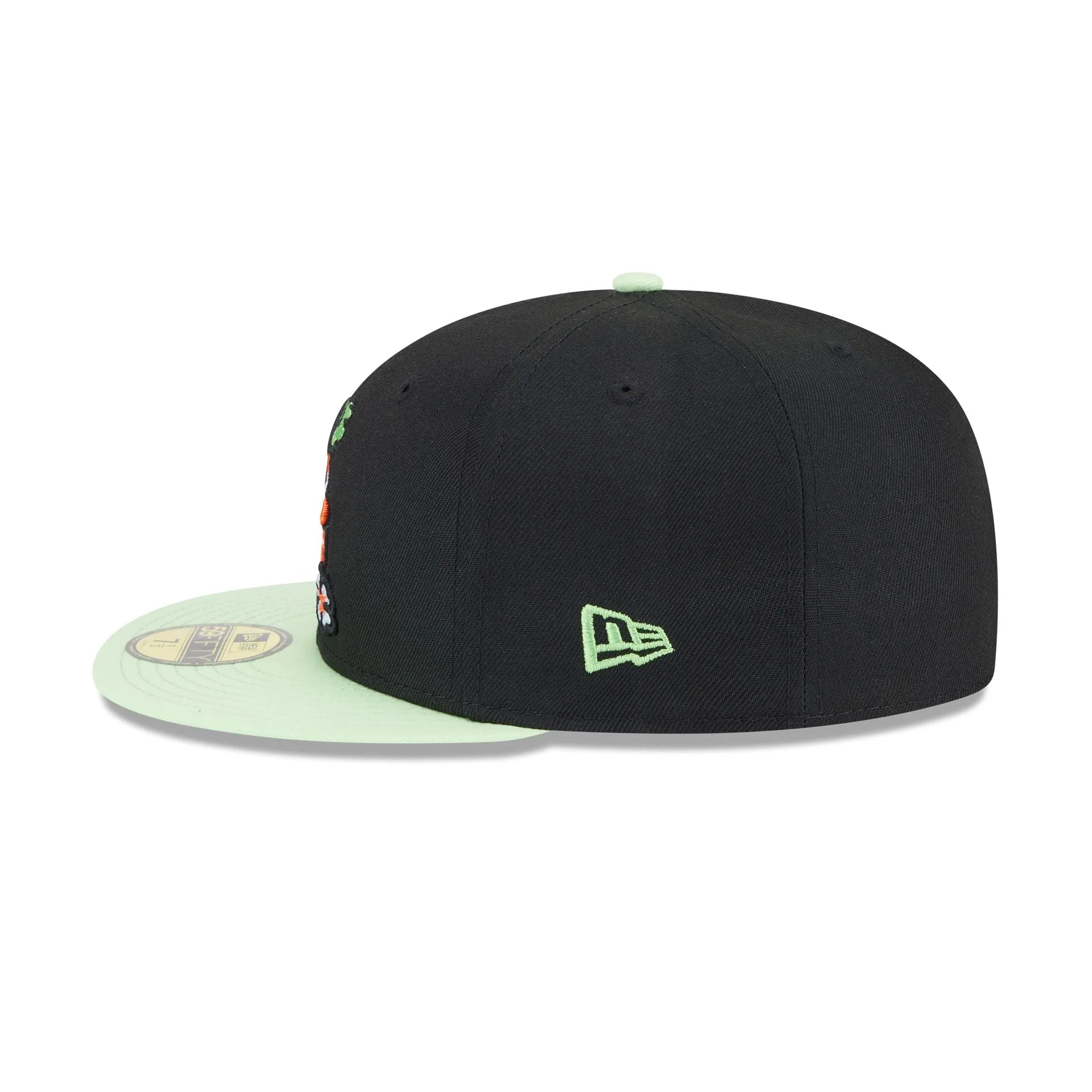 Montgomery Biscuits Theme Night Black 59FIFTY Fitted Hat sold by New Era product image thumbnail 4