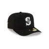 Seattle Mariners Black Script Safety Pin 59FIFTY A-Frame Fitted Hat sold by New Era