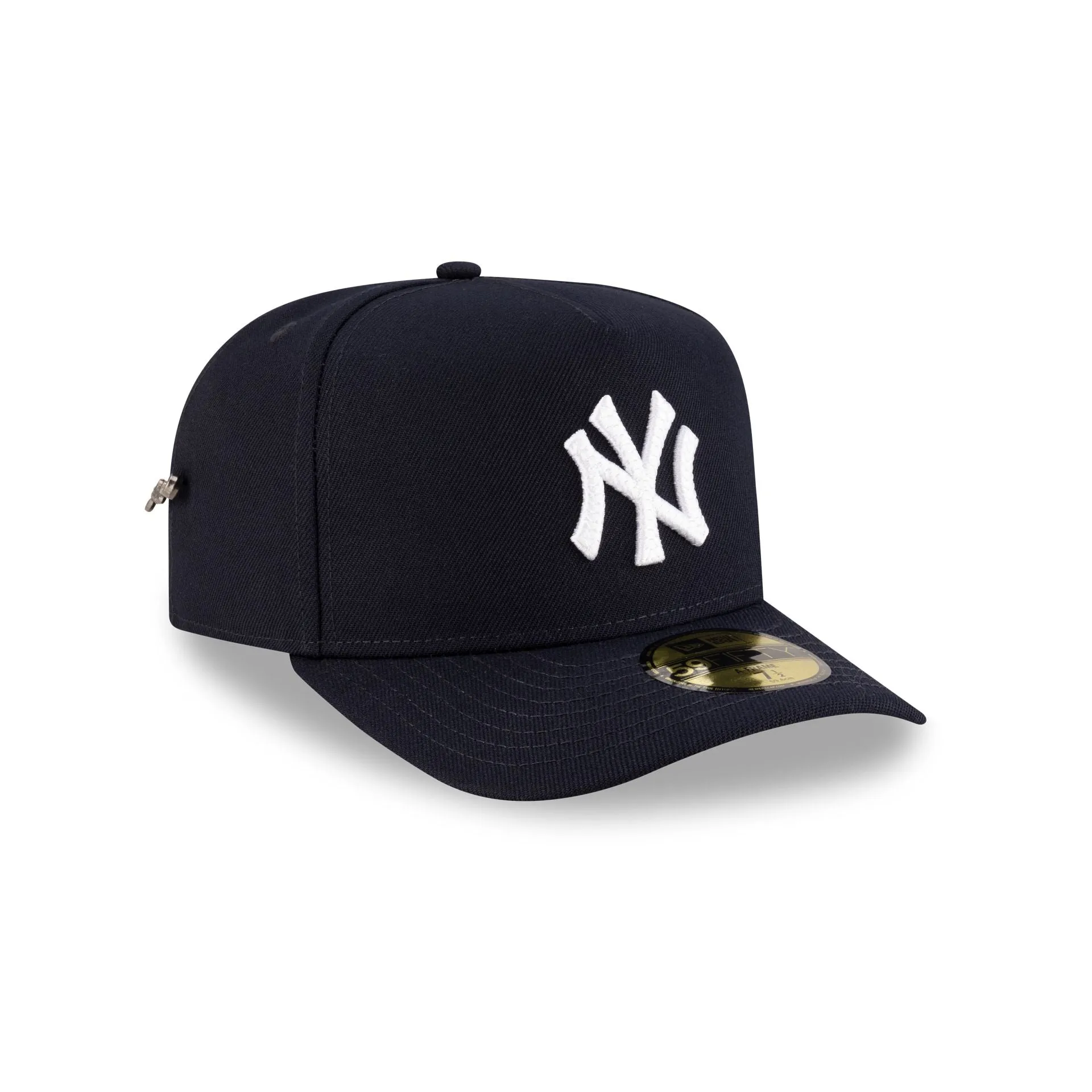 New York Yankees Script Safety Pin 59FIFTY A-Frame Fitted Hat sold by New Era