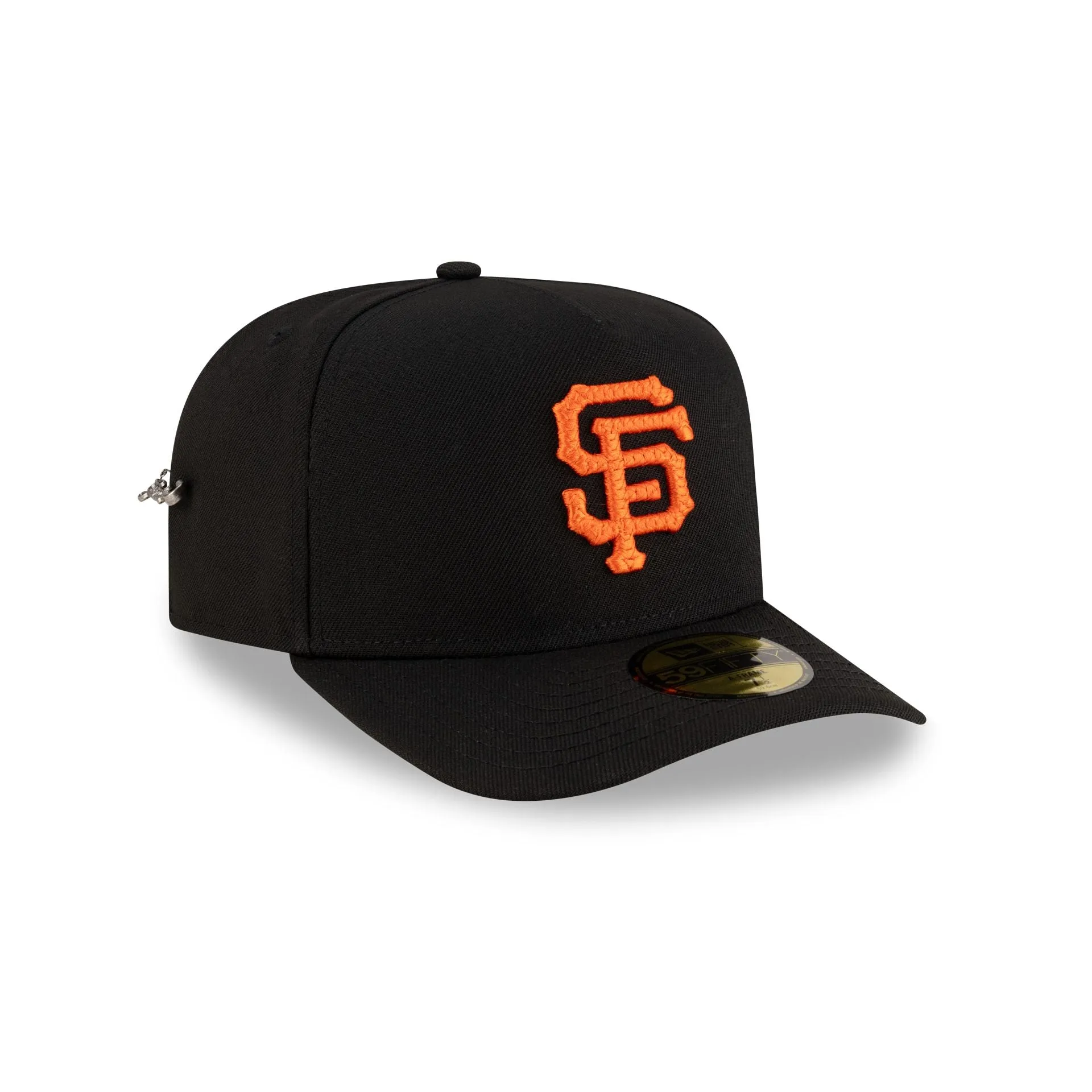 San Francisco Giants Script Safety Pin 59FIFTY A-Frame Fitted Hat sold by New Era