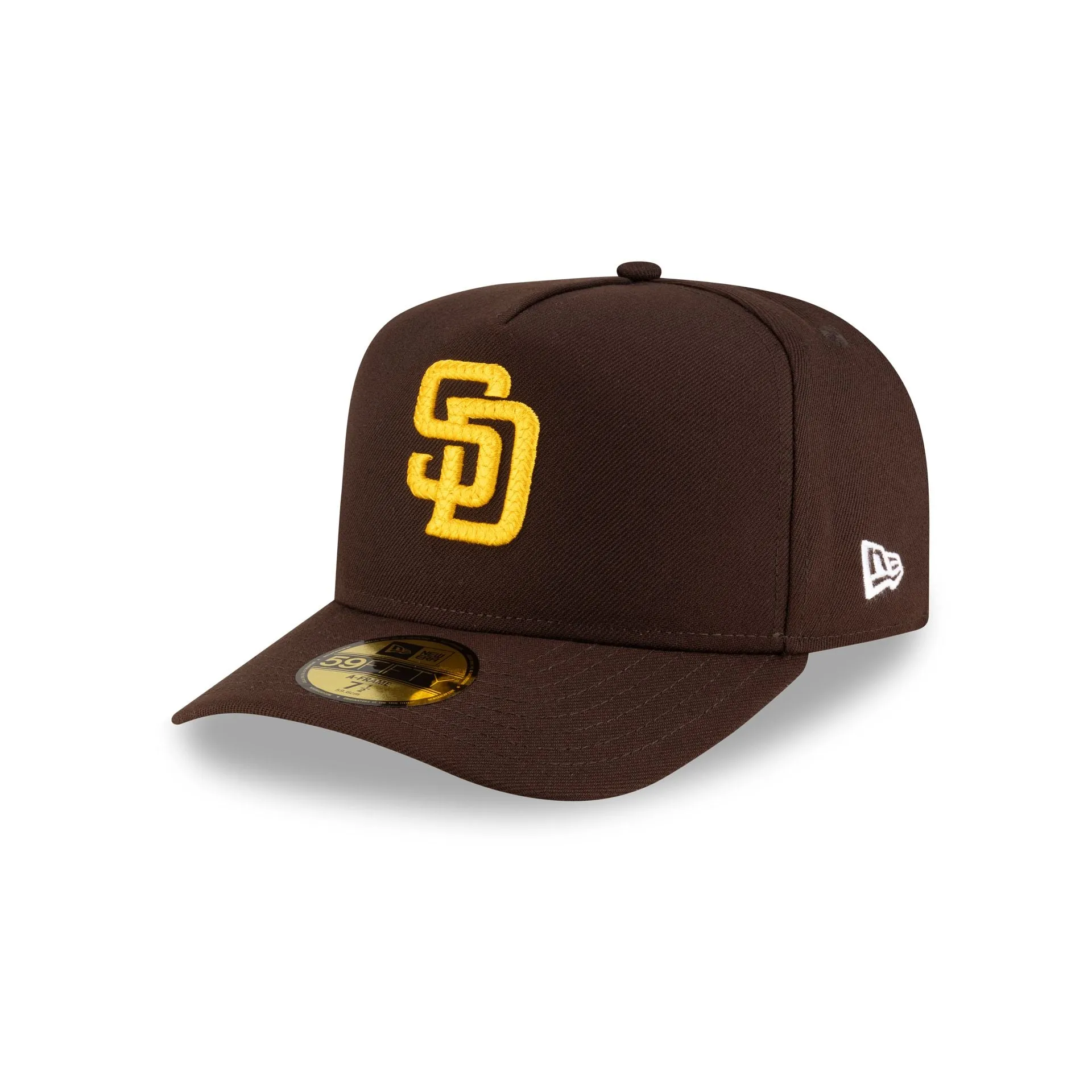 San Diego Padres Script Safety Pin 59FIFTY A-Frame Fitted Hat sold by New Era product image thumbnail 3