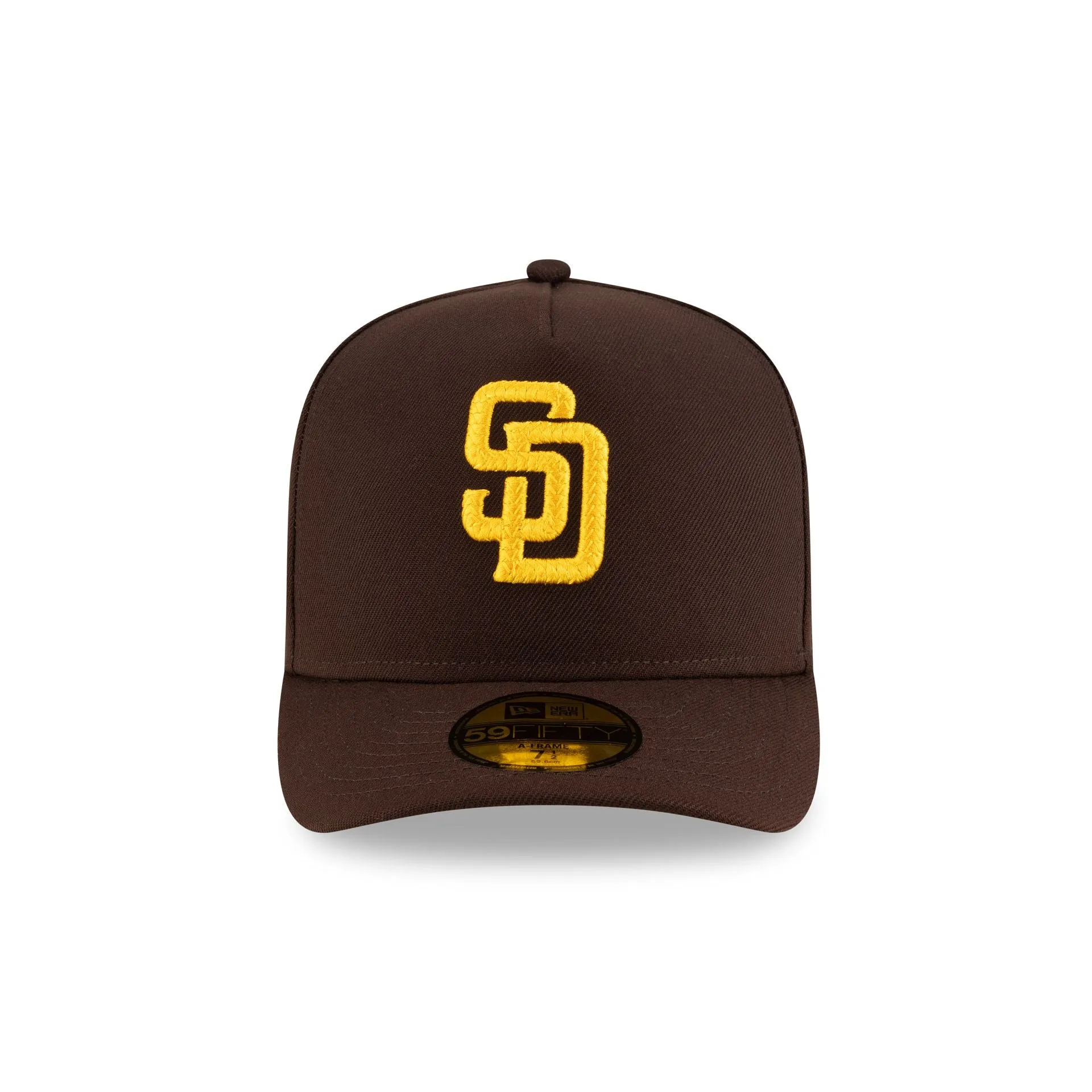 San Diego Padres Script Safety Pin 59FIFTY A-Frame Fitted Hat sold by New Era product image thumbnail 2