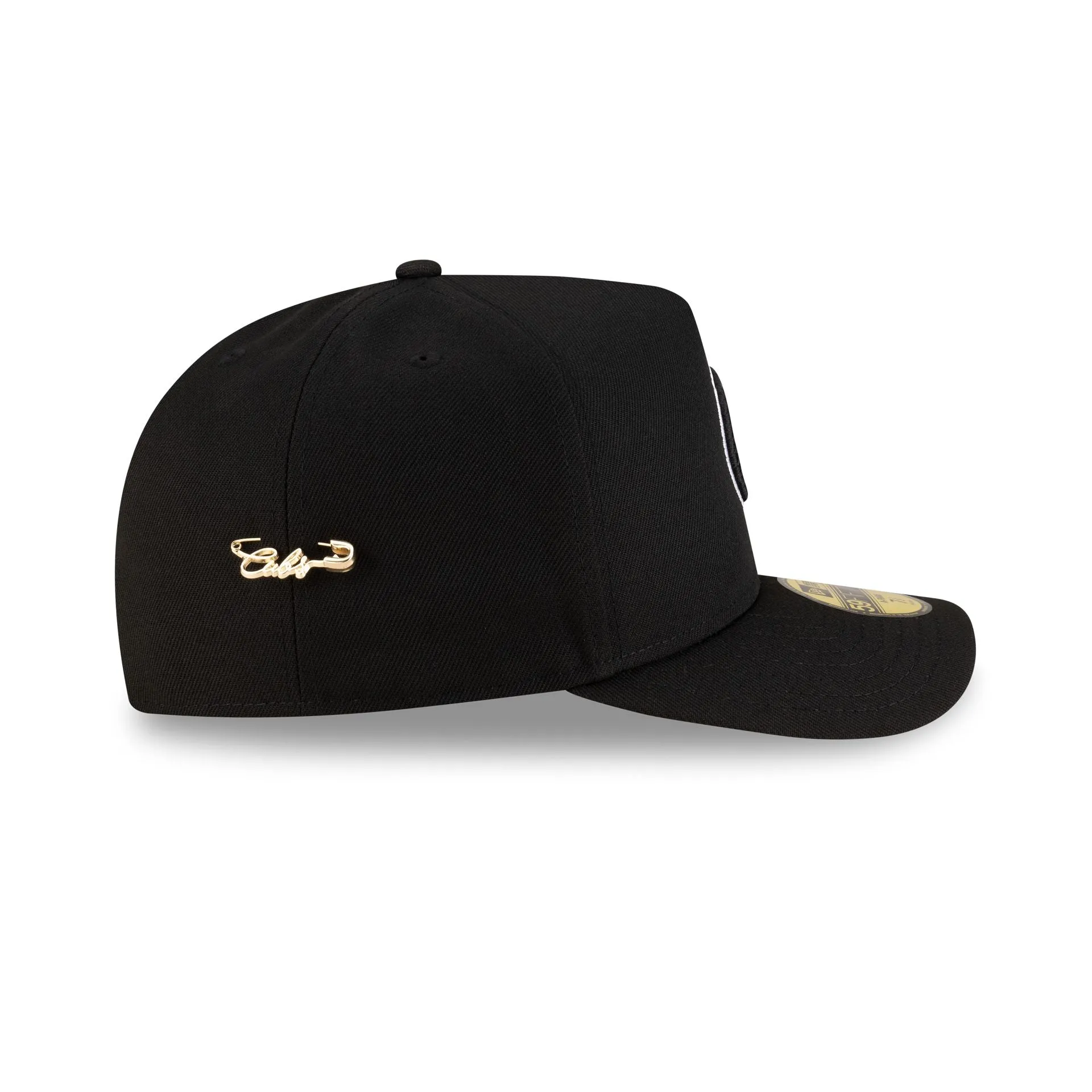 Chicago Cubs Black Script Safety Pin 59FIFTY A-Frame Fitted Hat sold by New Era product image thumbnail 4