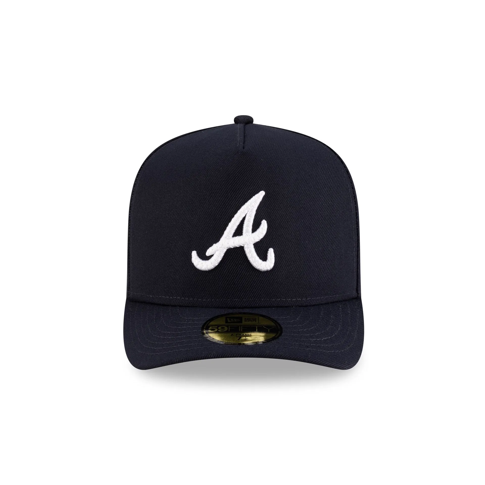 Atlanta Braves Script Safety Pin 59FIFTY A-Frame Fitted Hat sold by New Era product image thumbnail 2