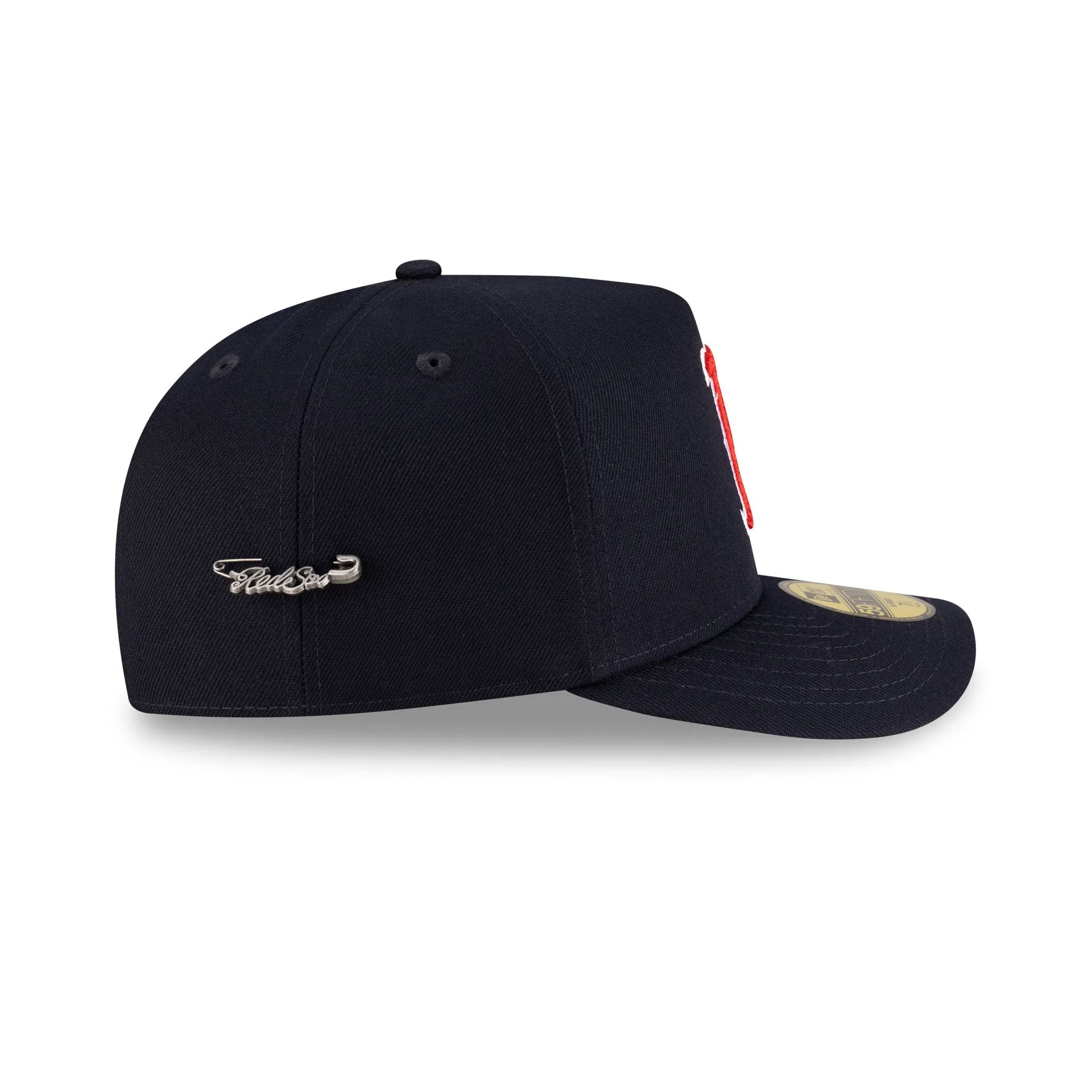 Boston Red Sox Script Safety Pin 59FIFTY A-Frame Fitted Hat sold by New Era product image thumbnail 4