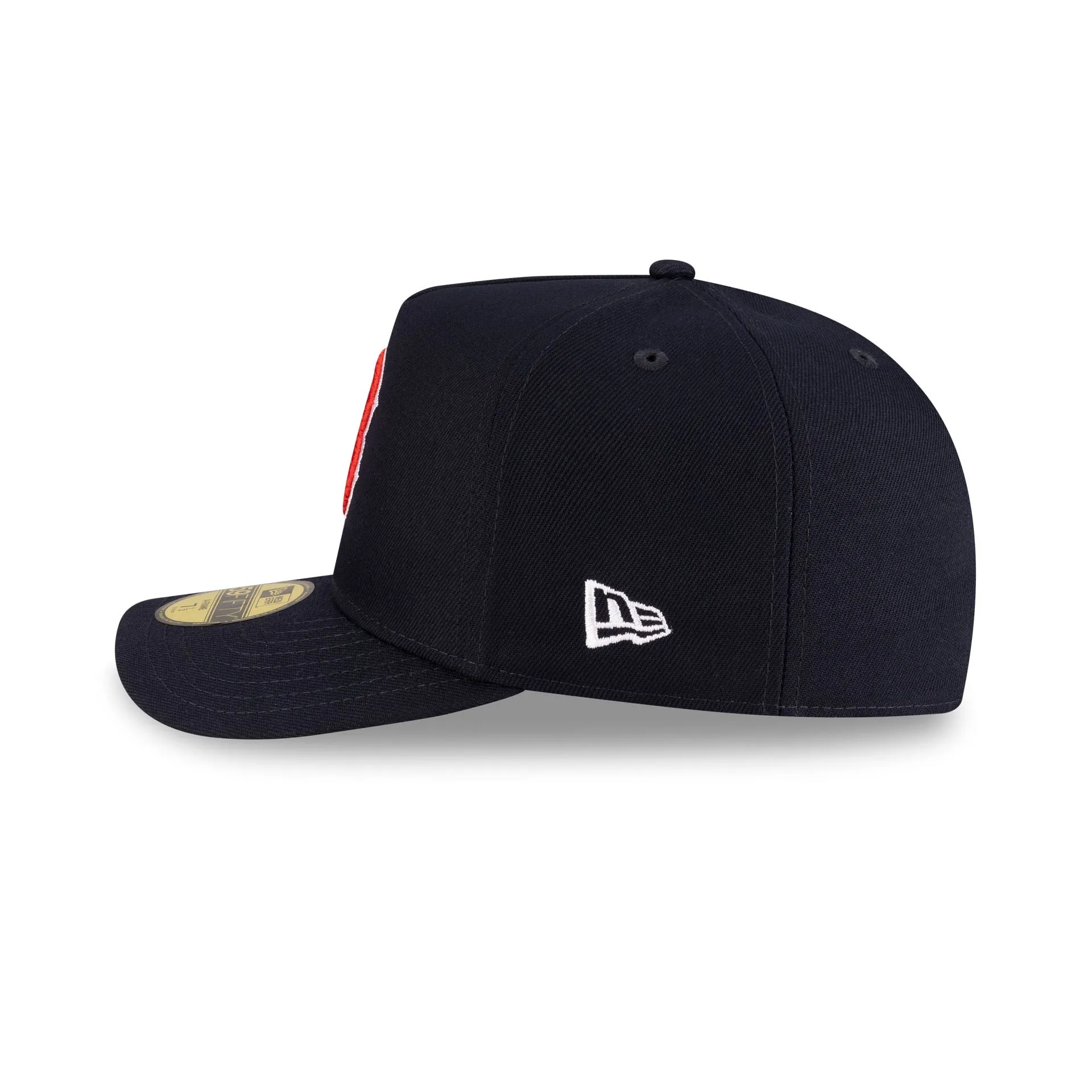 Boston Red Sox Script Safety Pin 59FIFTY A-Frame Fitted Hat sold by New Era product image thumbnail 5