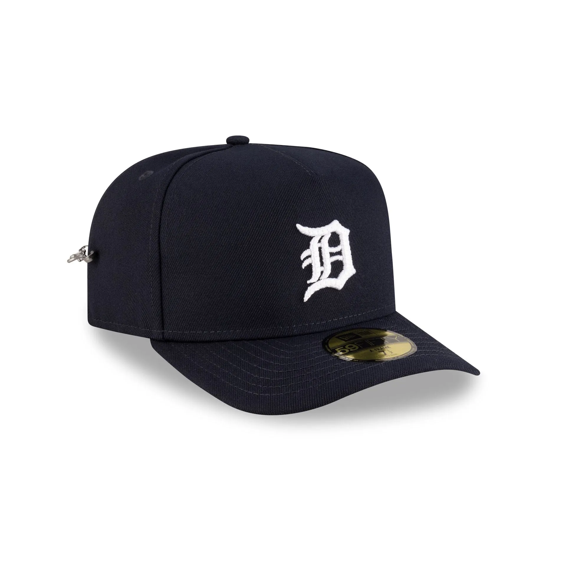 Detroit Tigers Script Safety Pin 59FIFTY A-Frame Fitted Hat sold by New Era
