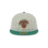Just Caps Seersucker New York Knicks Retro Crown 59FIFTY Fitted Hat sold by New Era