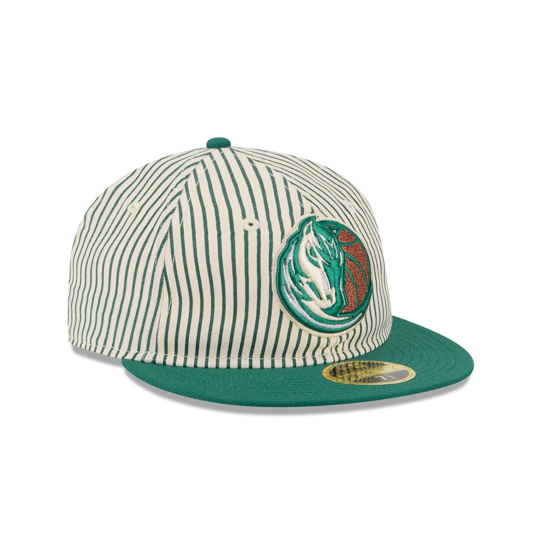 Just Caps Seersucker Dallas Mavericks Retro Crown 59FIFTY Fitted Hat sold by New Era product image thumbnail 3