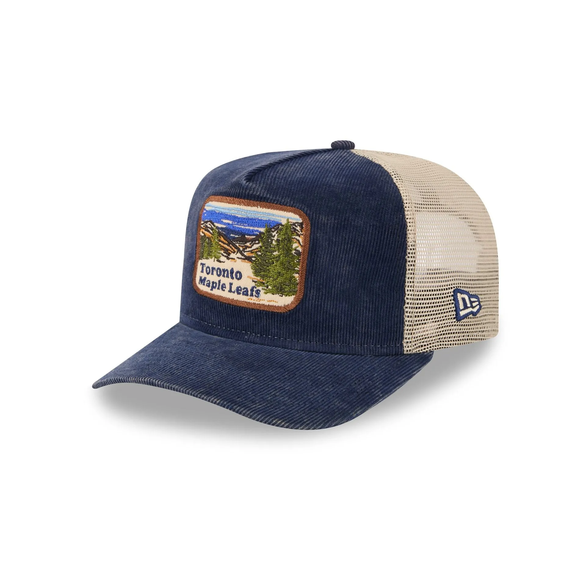 Toronto Maple Leafs Vintage Landscape 9FIFTY A-Frame Trucker Hat sold by New Era product image thumbnail 3