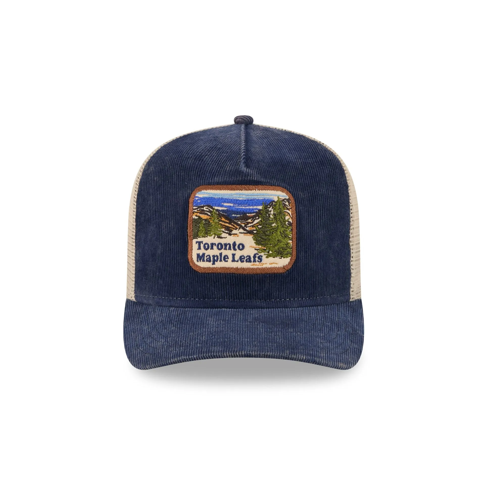Toronto Maple Leafs Vintage Landscape 9FIFTY A-Frame Trucker Hat sold by New Era product image thumbnail 2