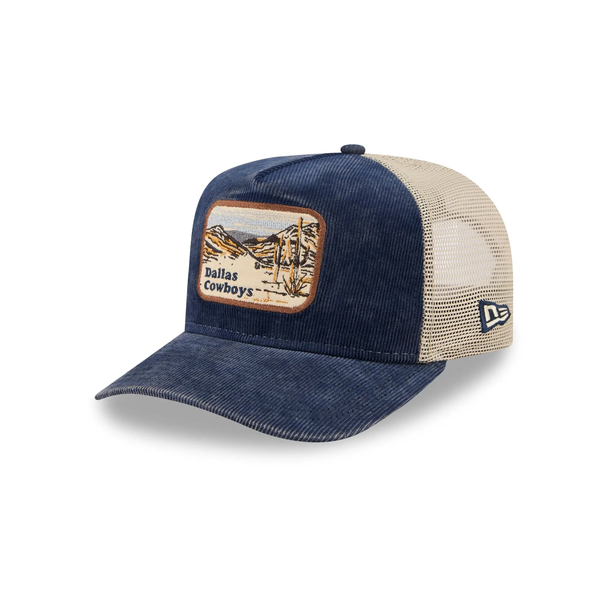 Dallas Cowboys Vintage Landscape 9FIFTY A-Frame Trucker Hat sold by New Era product image thumbnail 3