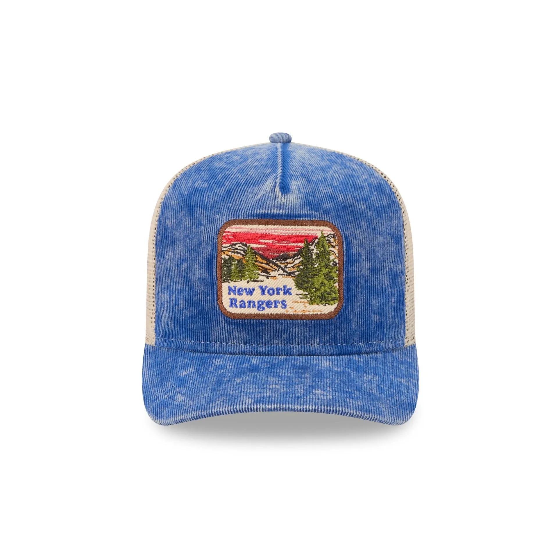 New York Rangers Vintage Landscape 9FIFTY A-Frame Trucker Hat sold by New Era product image thumbnail 2