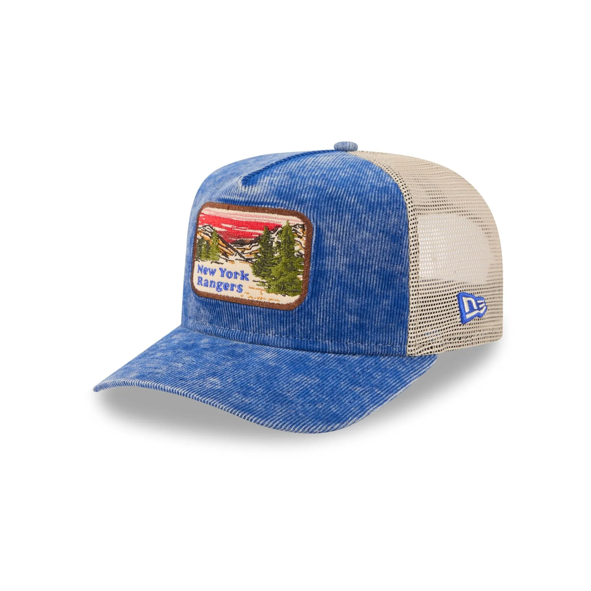 New York Rangers Vintage Landscape 9FIFTY A-Frame Trucker Hat sold by New Era product image thumbnail 3