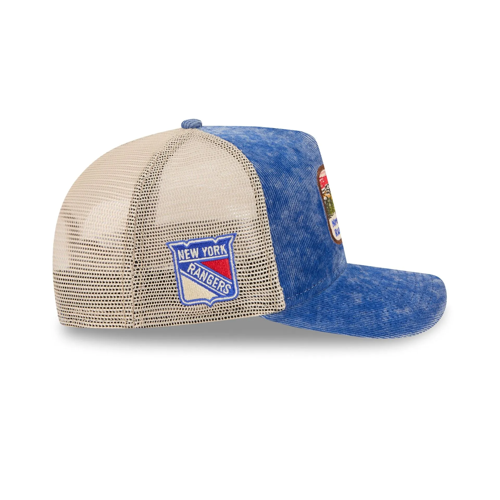 New York Rangers Vintage Landscape 9FIFTY A-Frame Trucker Hat sold by New Era product image thumbnail 4