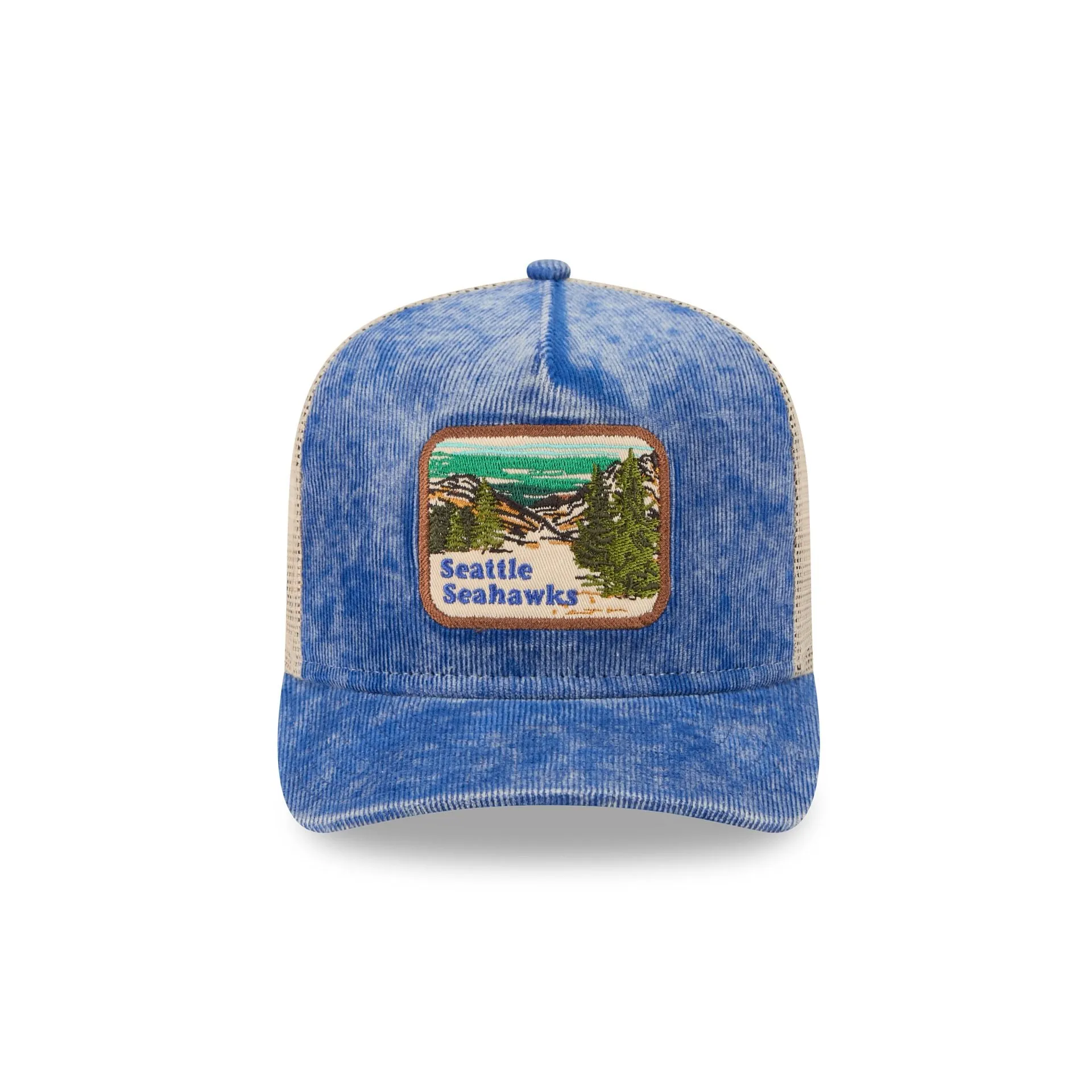Seattle Seahawks Vintage Landscape 9FIFTY A-Frame Trucker Hat sold by New Era product image thumbnail 2