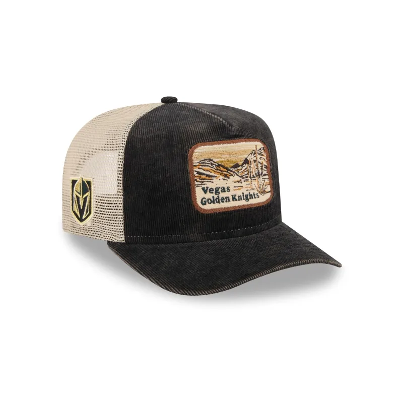 Vegas Golden Knights Vintage Landscape 9FIFTY A-Frame Trucker Hat sold by New Era