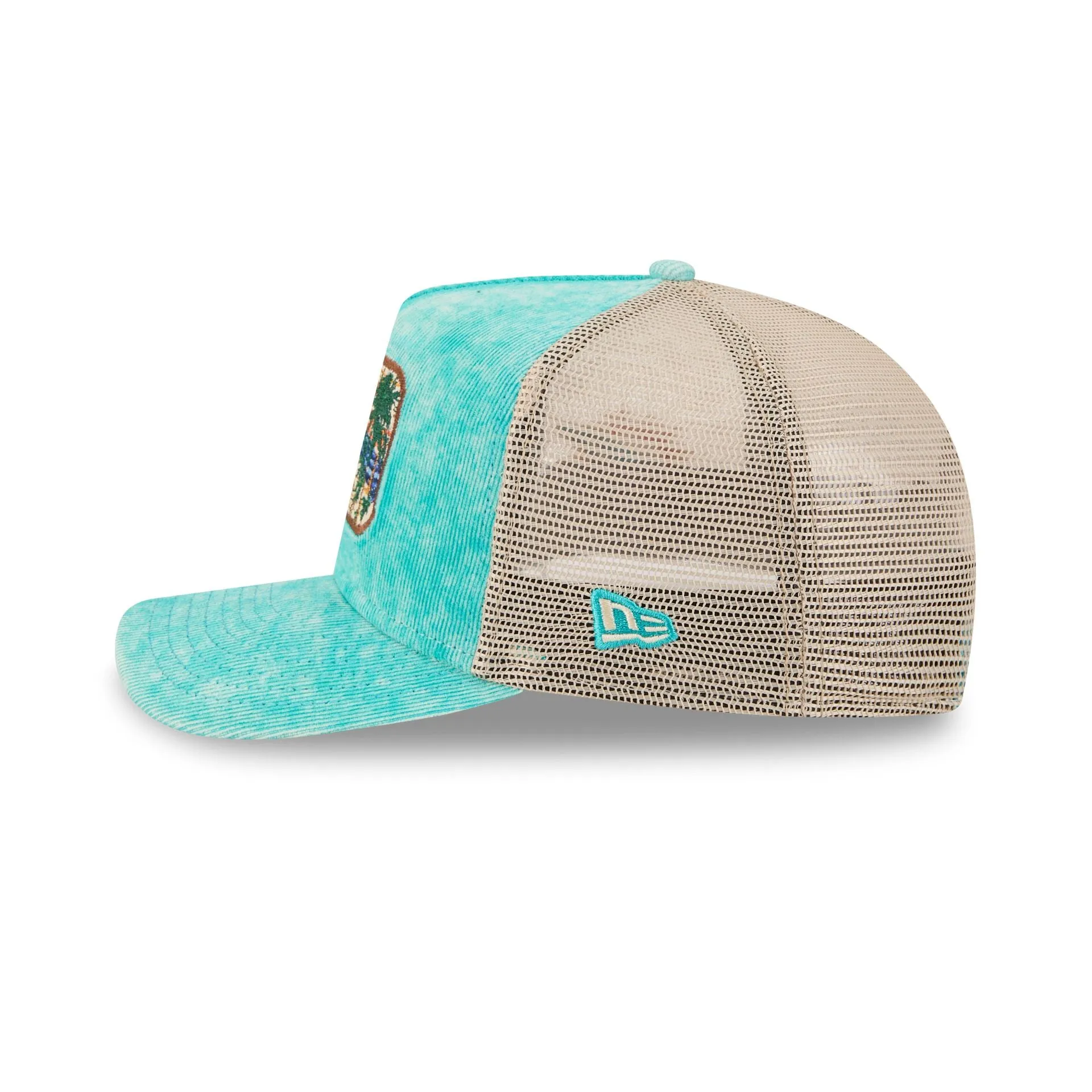 Miami Dolphins Vintage Landscape 9FIFTY A-Frame Trucker Hat sold by New Era product image thumbnail 5