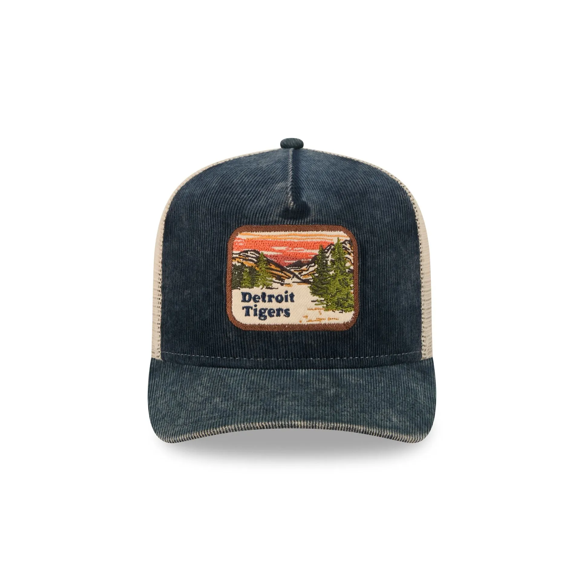 Detroit Tigers Vintage Landscape 9FIFTY A-Frame Trucker Hat sold by New Era product image thumbnail 2