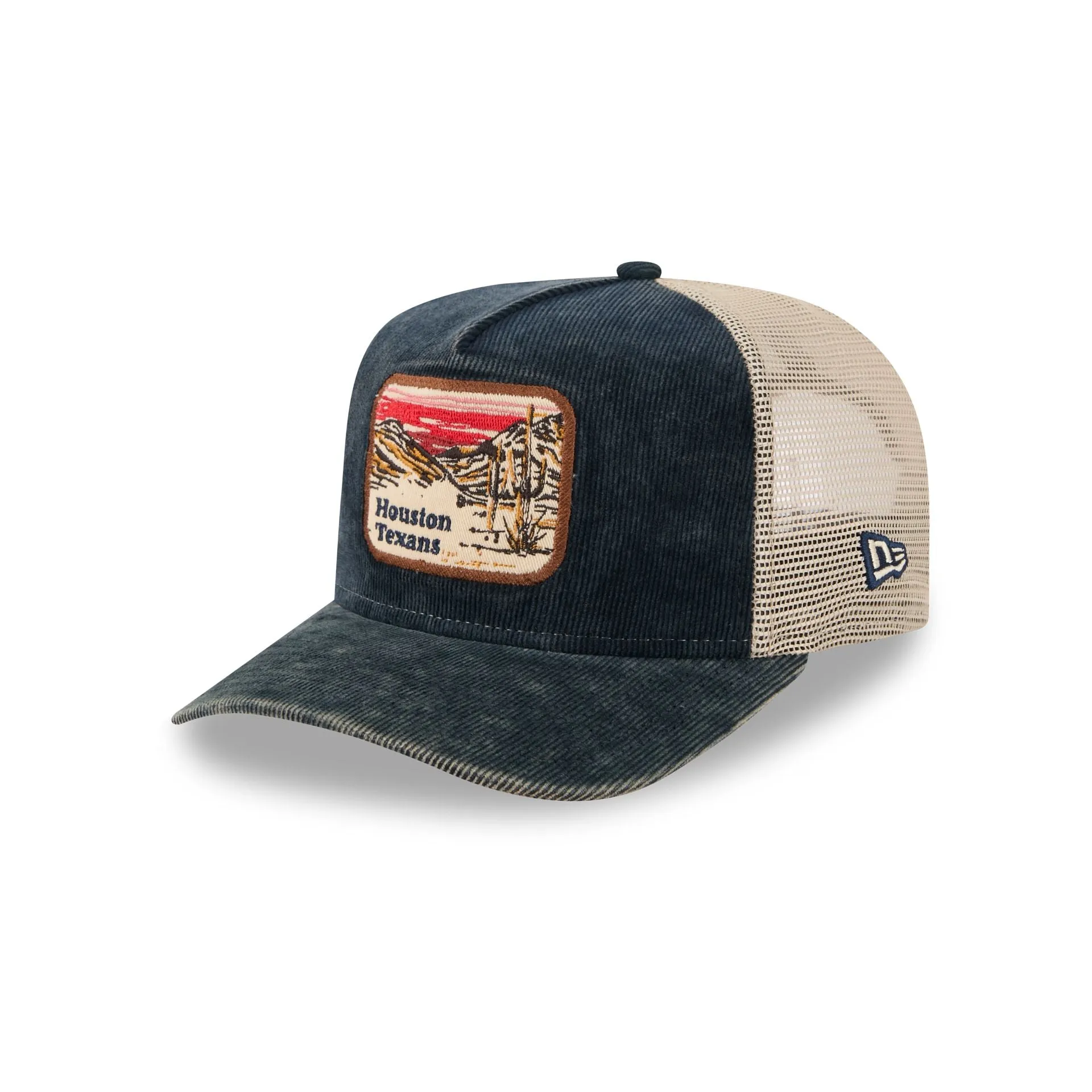 Houston Texans Vintage Landscape 9FIFTY A-Frame Trucker Hat sold by New Era product image thumbnail 3