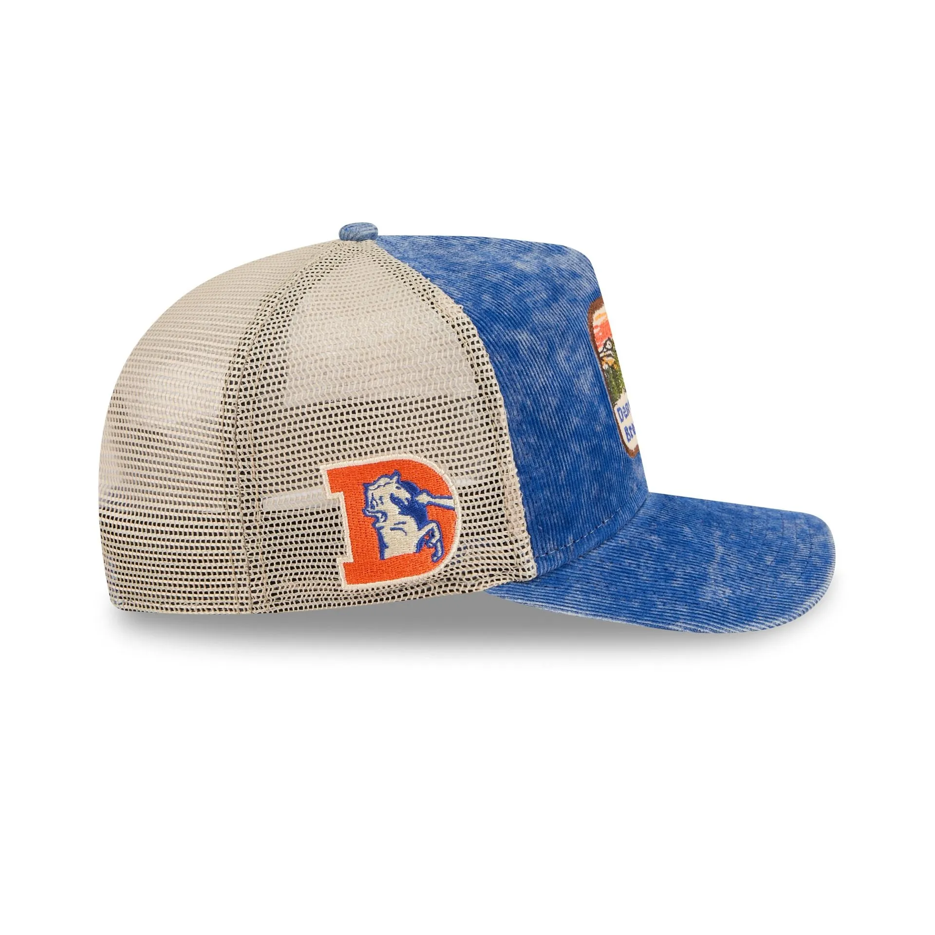 Denver Broncos Vintage Landscape 9FIFTY A-Frame Trucker Hat sold by New Era product image thumbnail 4