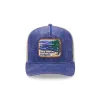 Los Angeles Dodgers Vintage Landscape 9FIFTY A-Frame Trucker Hat sold by New Era