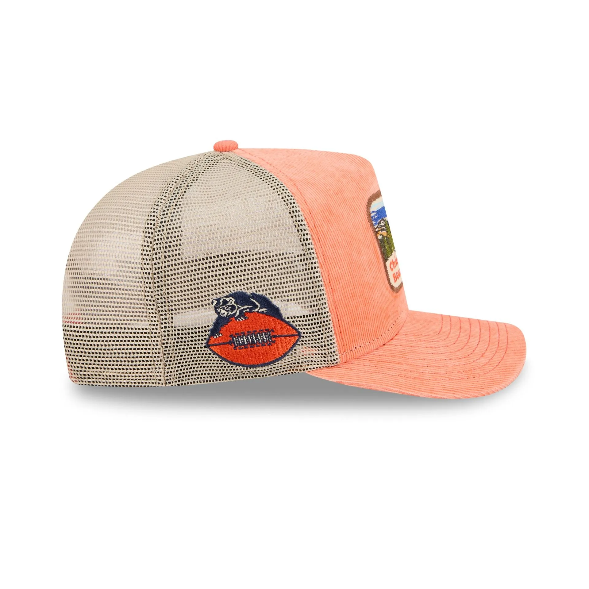 Chicago Bears Vintage Landscape 9FIFTY A-Frame Trucker Hat sold by New Era product image thumbnail 4