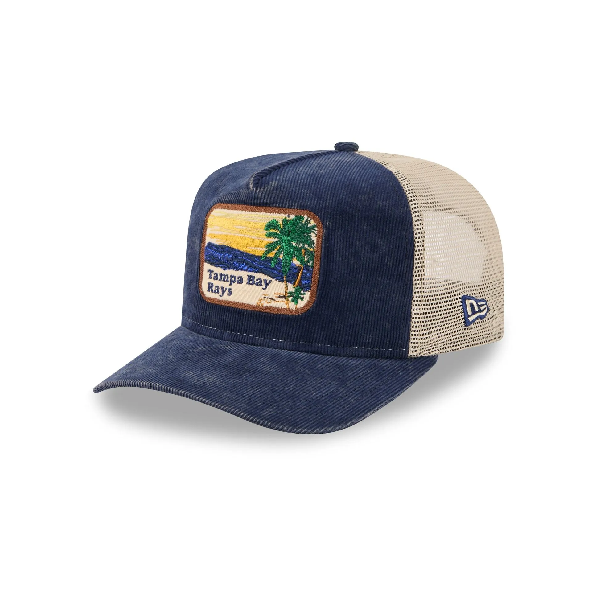 Tampa Bay Rays Vintage Landscape 9FIFTY A-Frame Trucker Hat sold by New Era product image thumbnail 3