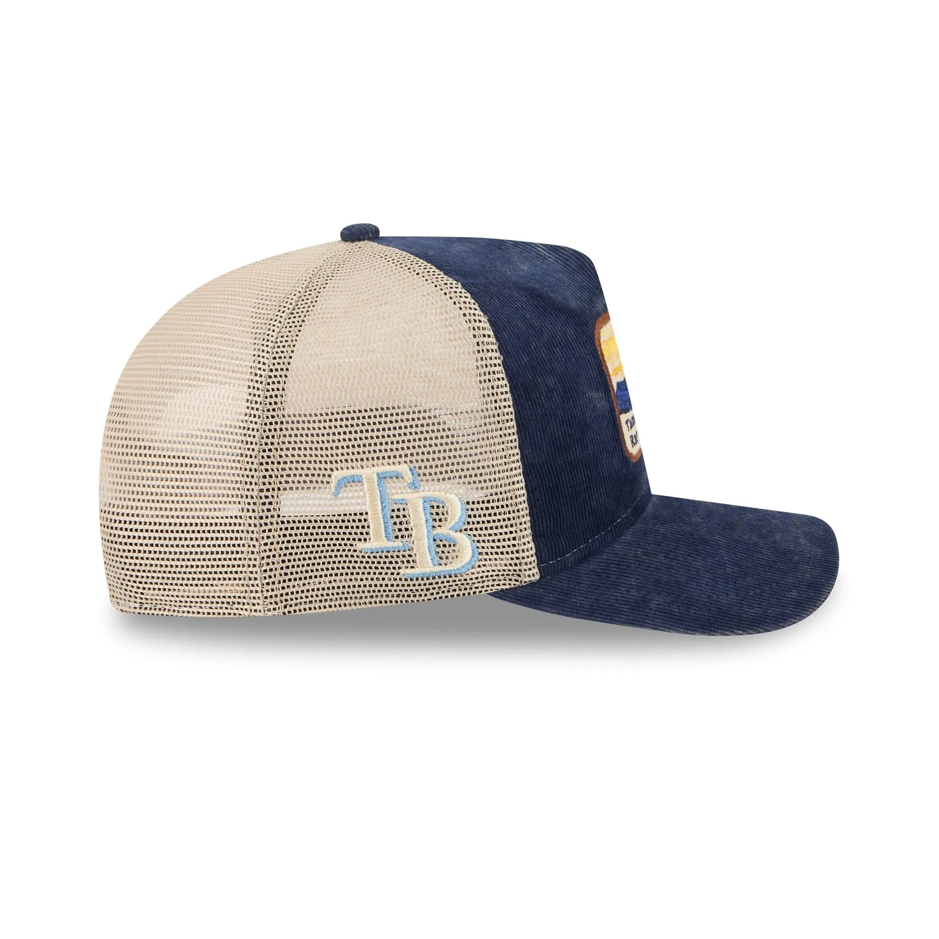 Tampa Bay Rays Vintage Landscape 9FIFTY A-Frame Trucker Hat sold by New Era product image thumbnail 4