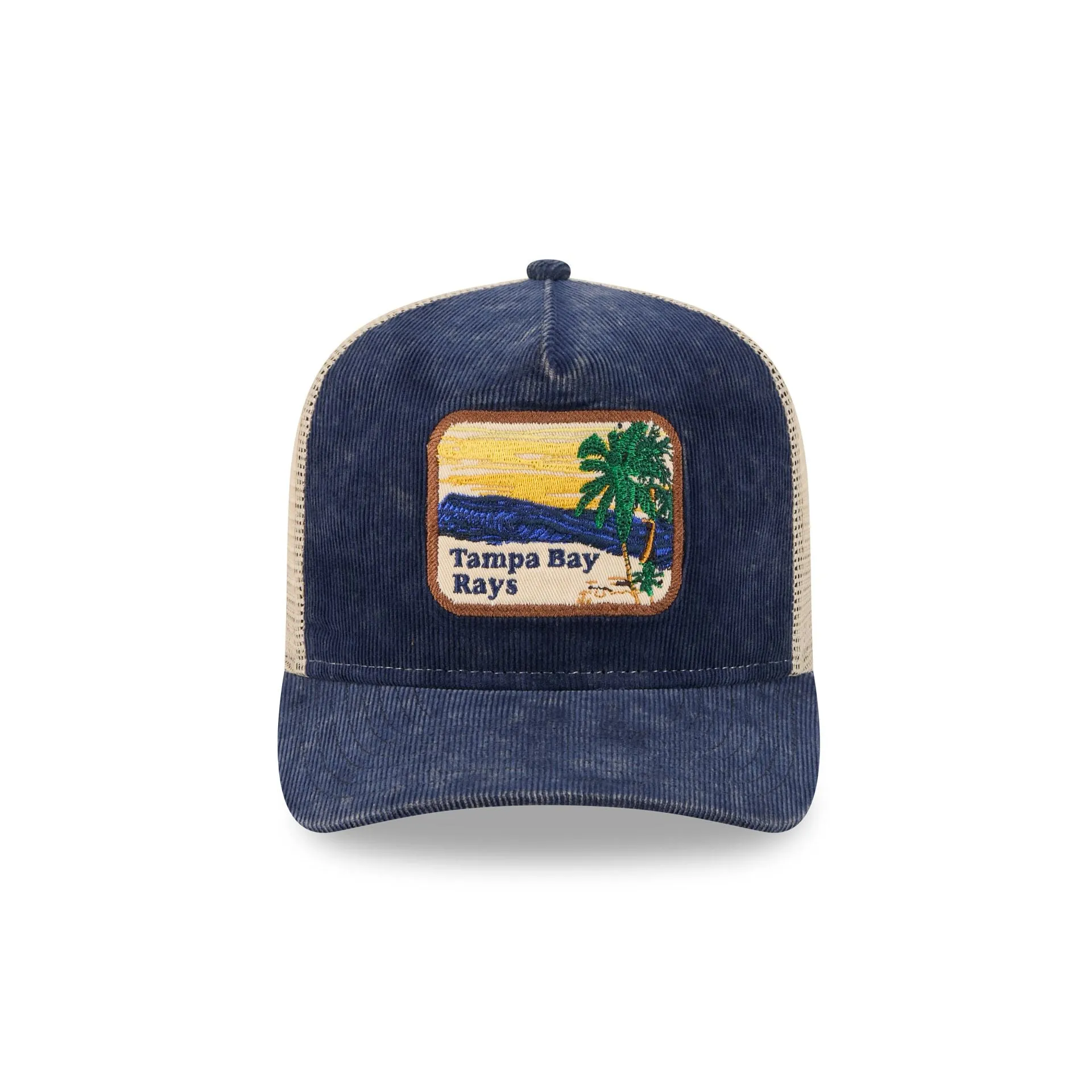 Tampa Bay Rays Vintage Landscape 9FIFTY A-Frame Trucker Hat sold by New Era product image thumbnail 2