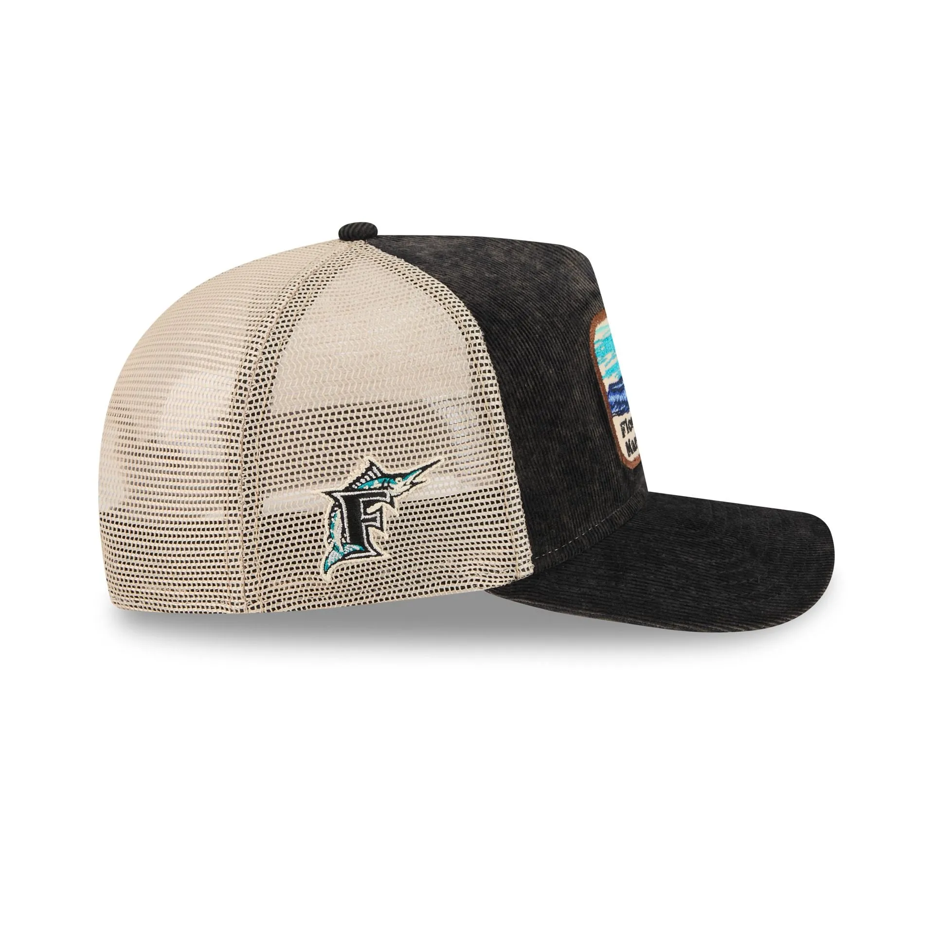 Miami Marlins Vintage Landscape 9FIFTY A-Frame Trucker Hat sold by New Era product image thumbnail 4