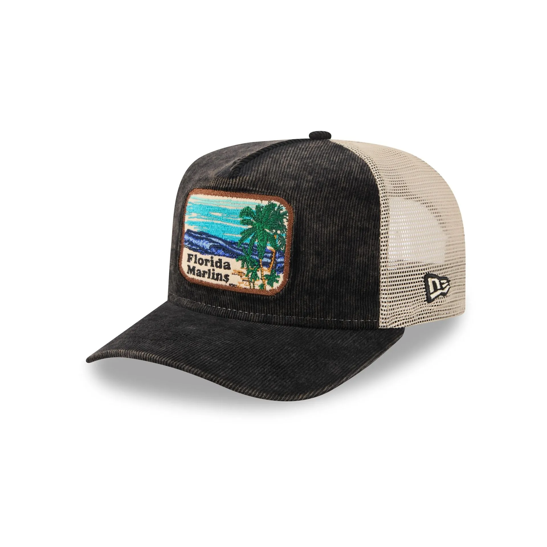 Miami Marlins Vintage Landscape 9FIFTY A-Frame Trucker Hat sold by New Era product image thumbnail 3
