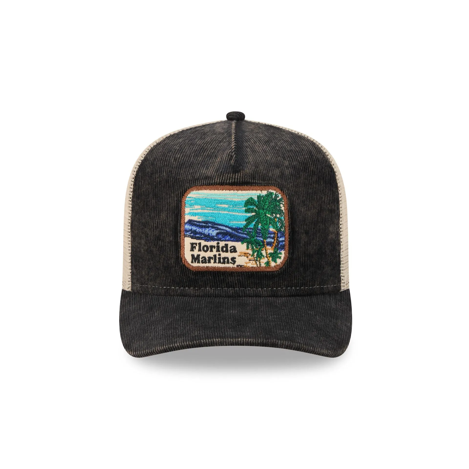Miami Marlins Vintage Landscape 9FIFTY A-Frame Trucker Hat sold by New Era product image thumbnail 2