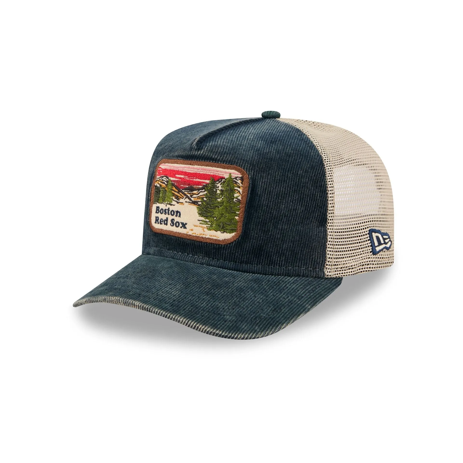 Boston Red Sox Vintage Landscape 9FIFTY A-Frame Trucker Hat sold by New Era product image thumbnail 3