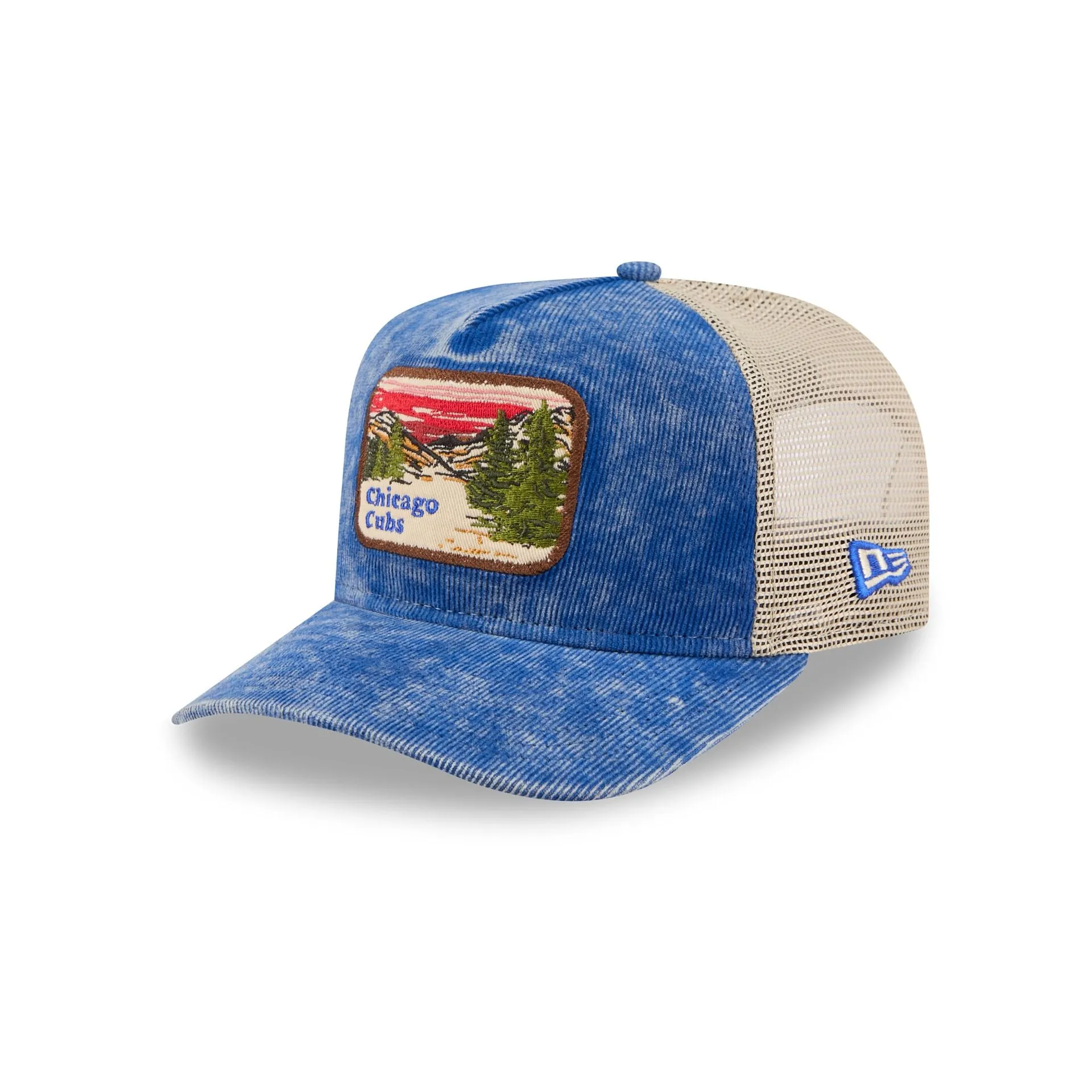 Chicago Cubs Vintage Landscape 9FIFTY A-Frame Trucker Hat sold by New Era product image thumbnail 3