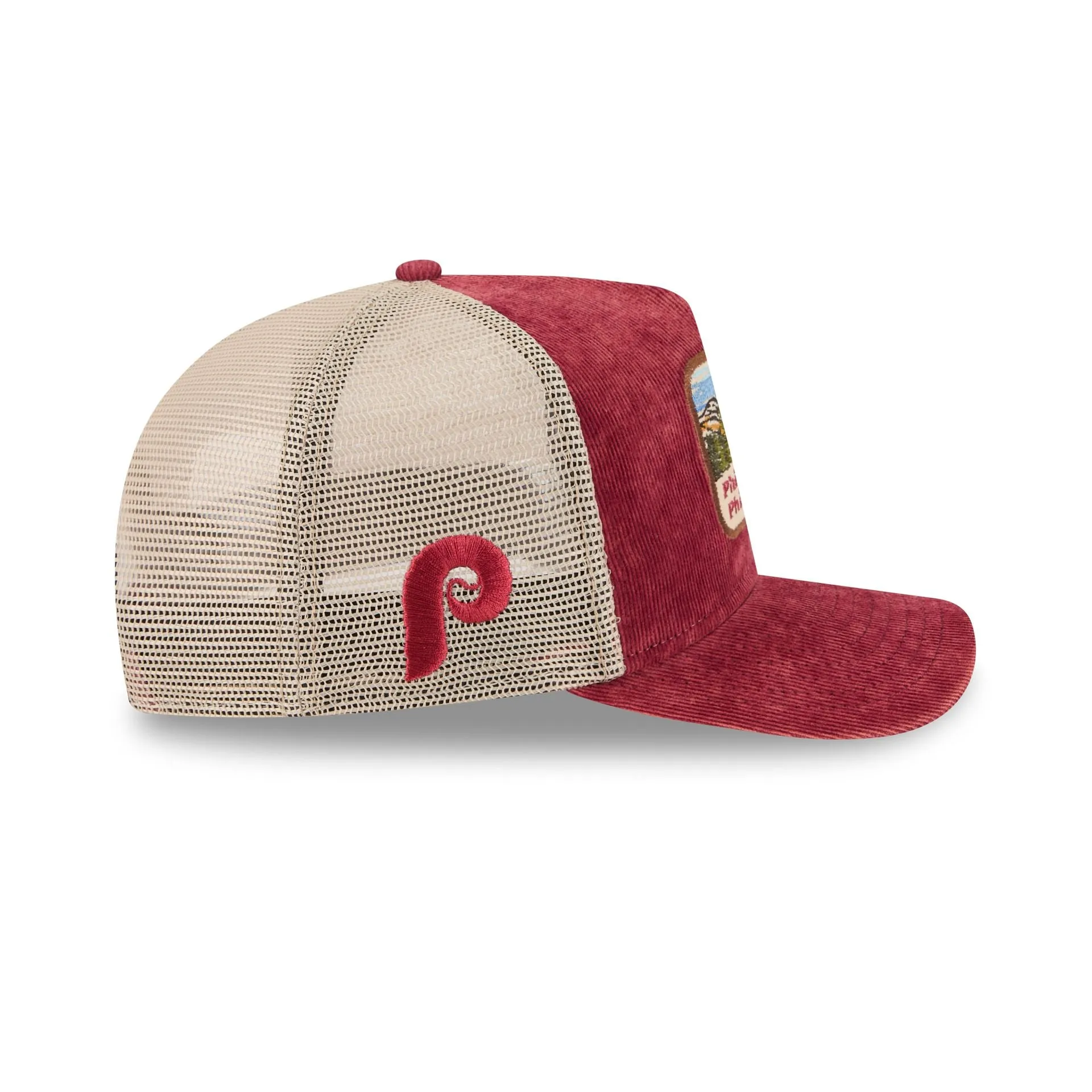 Philadelphia Phillies Vintage Landscape 9FIFTY A-Frame Trucker Hat sold by New Era product image thumbnail 4