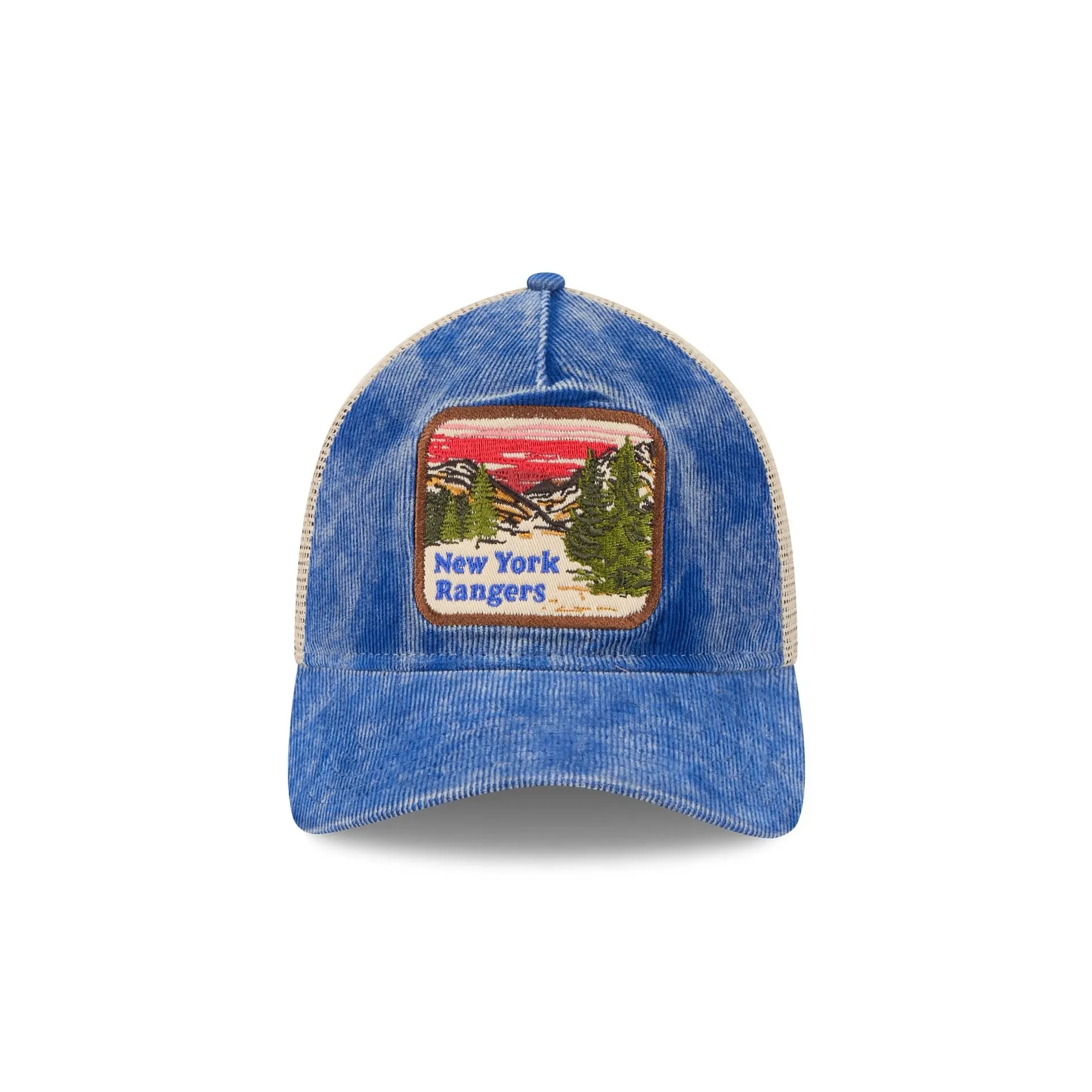 New York Rangers Vintage Landscape 9TWENTY A-Frame Trucker Hat sold by New Era product image thumbnail 2
