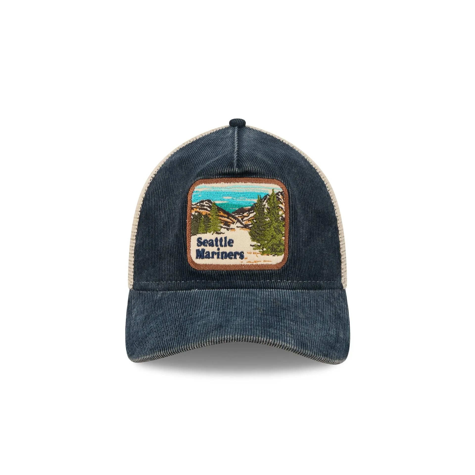 Seattle Mariners Vintage Landscape 9TWENTY A-Frame Trucker Hat sold by New Era product image thumbnail 2