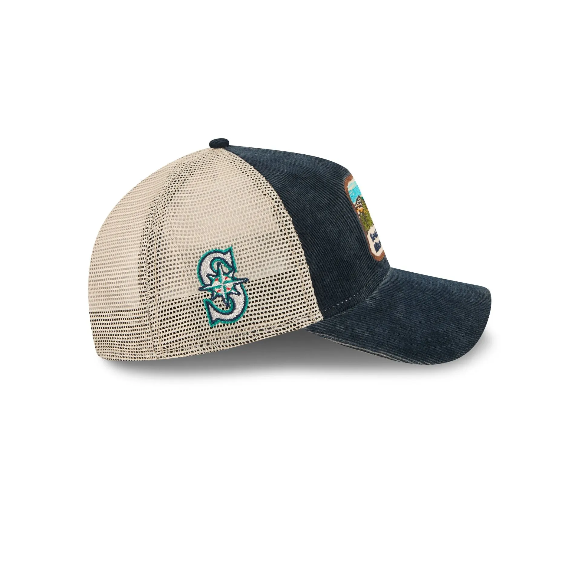 Seattle Mariners Vintage Landscape 9TWENTY A-Frame Trucker Hat sold by New Era product image thumbnail 4