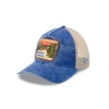 Denver Broncos Vintage Landscape 9TWENTY A-Frame Trucker Hat sold by New Era