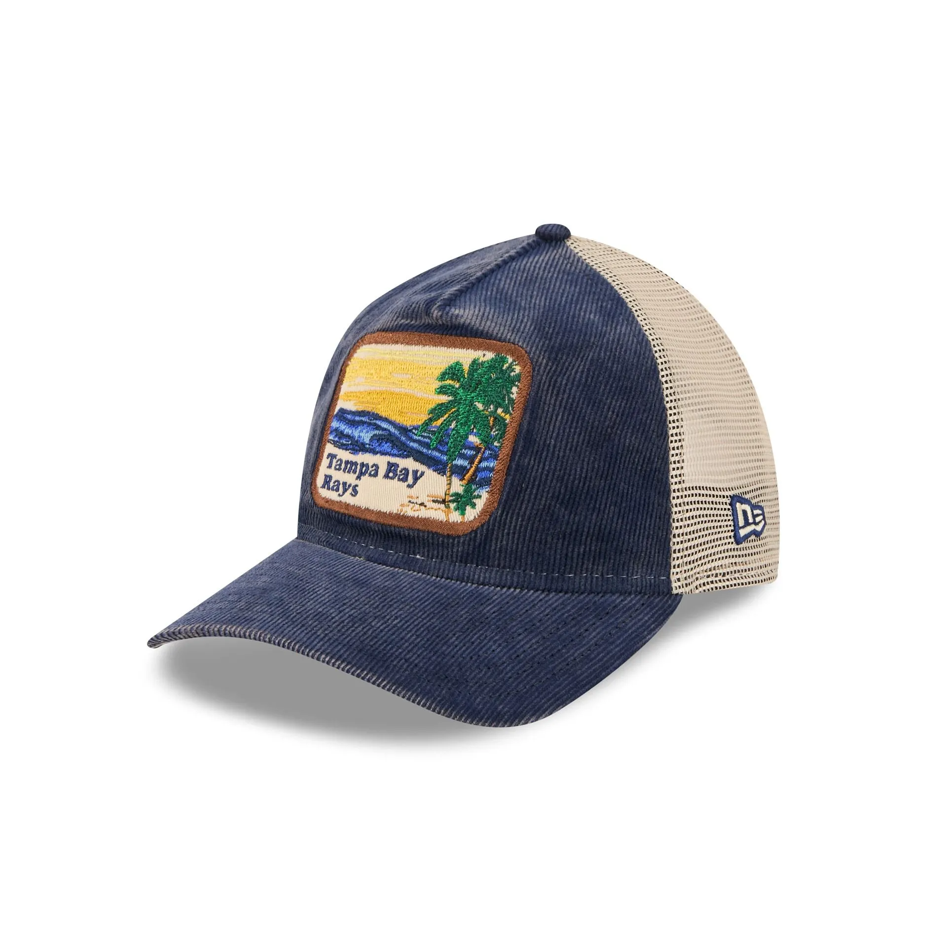 Tampa Bay Rays Vintage Landscape 9TWENTY A-Frame Trucker Hat sold by New Era product image thumbnail 3