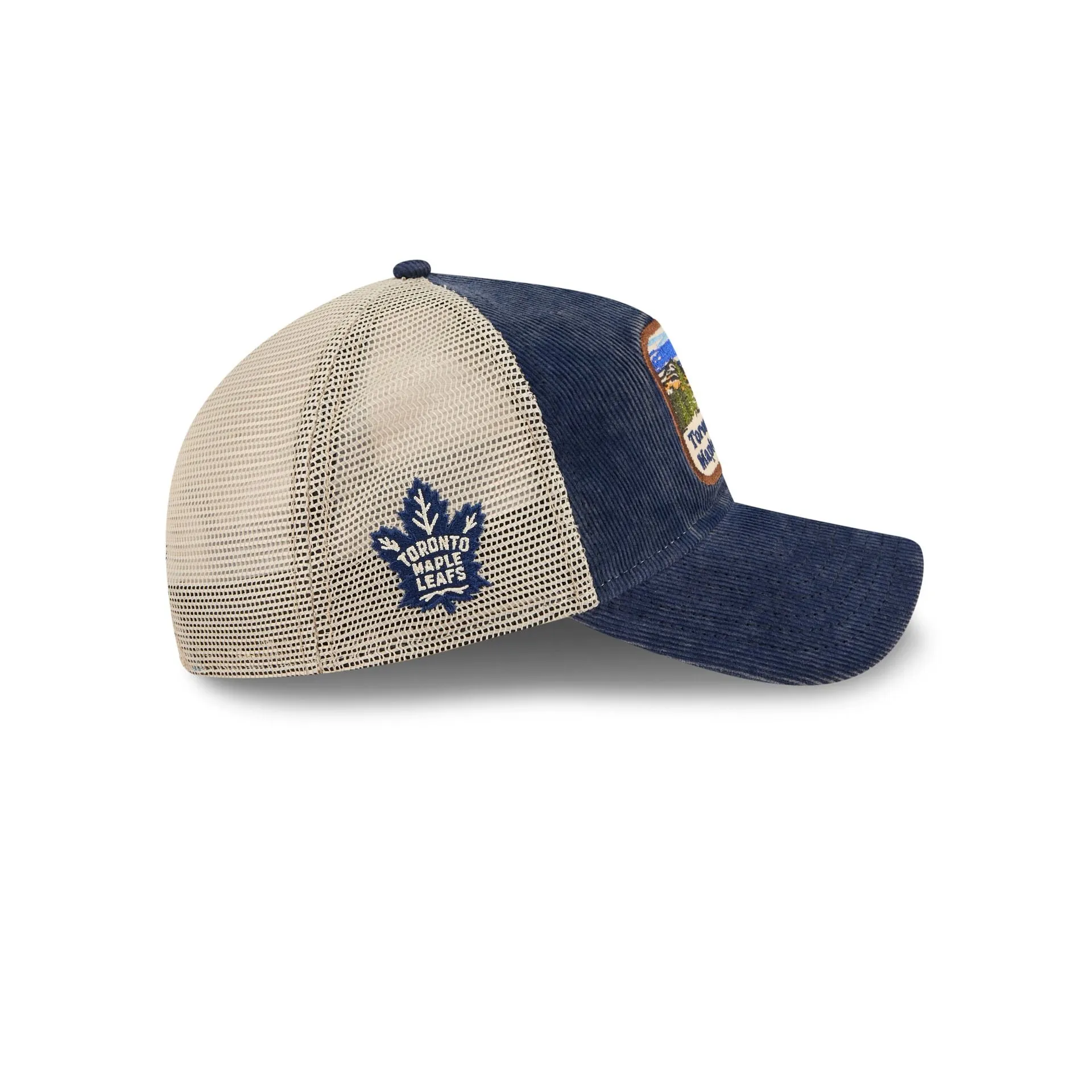 Toronto Maple Leafs Vintage Landscape 9TWENTY A-Frame Trucker Hat sold by New Era product image thumbnail 4