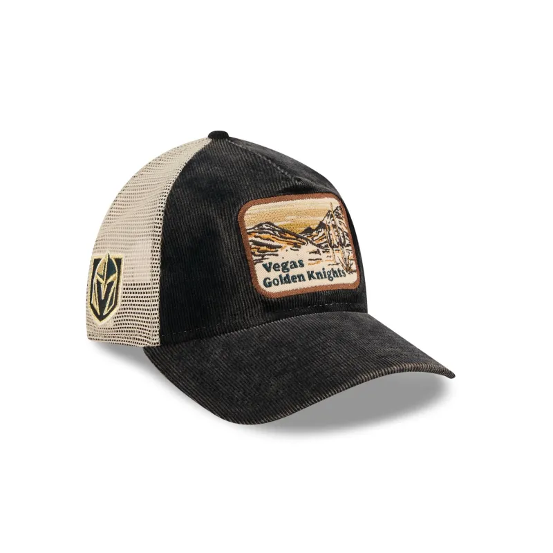 Vegas Golden Knights Vintage Landscape 9TWENTY A-Frame Trucker Hat sold by New Era