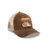Detroit Tigers Vintage Landscape Brown 9TWENTY A-Frame Trucker Hat sold by New Era