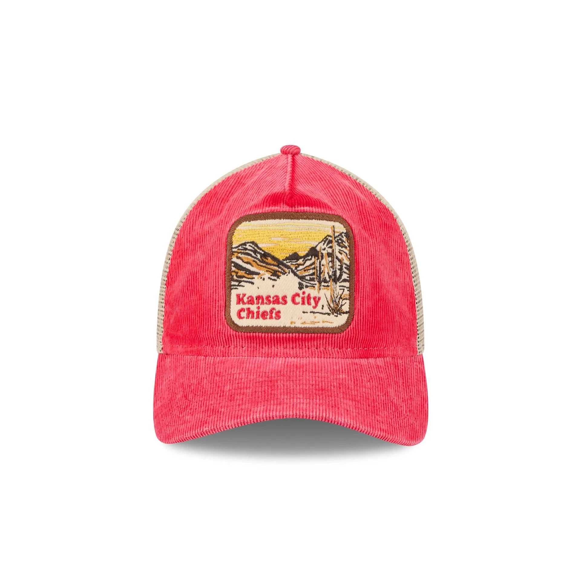 Kansas City Chiefs Vintage Landscape 9TWENTY A-Frame Trucker Hat sold by New Era product image thumbnail 2