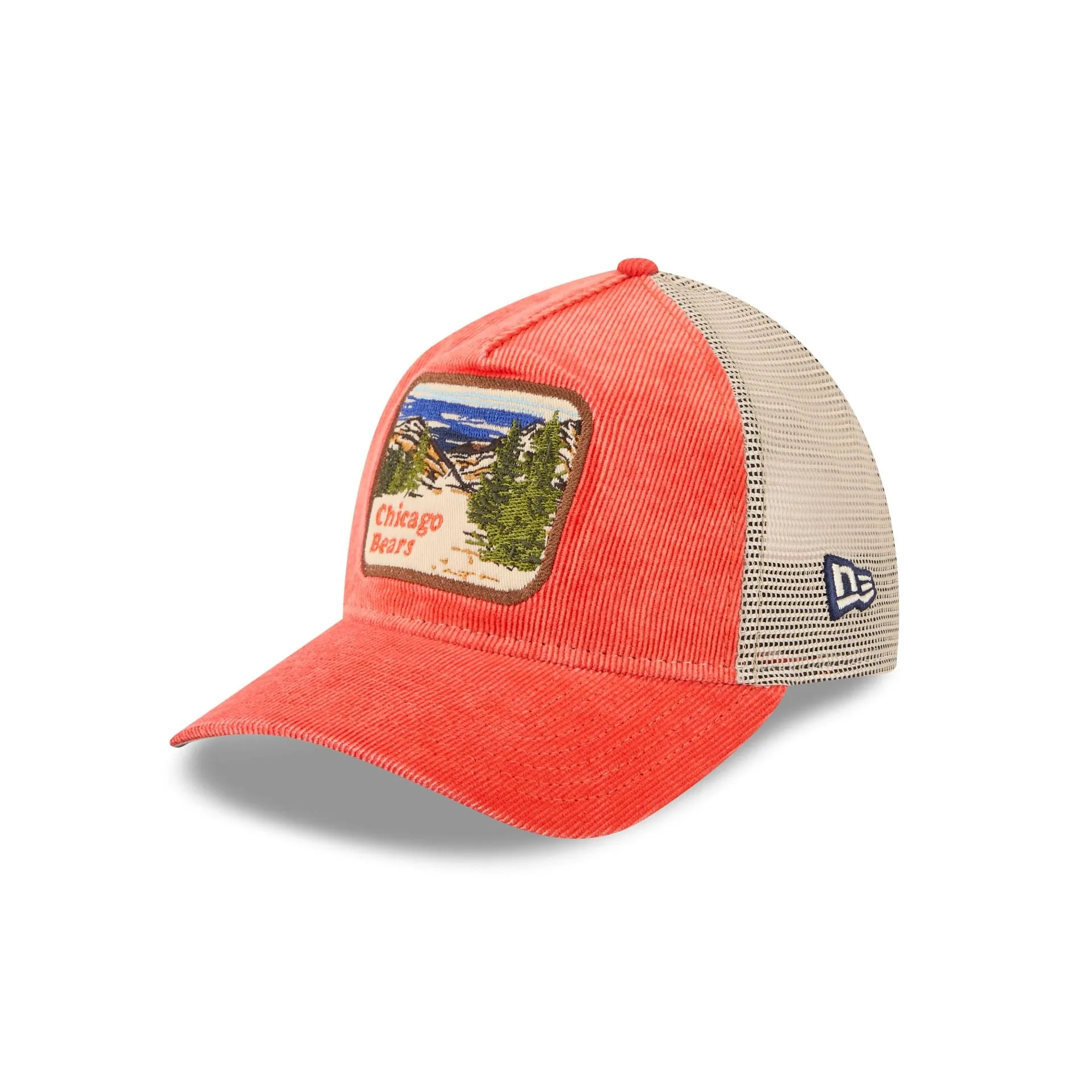 Chicago Bears Vintage Landscape 9TWENTY A-Frame Trucker Hat sold by New Era product image thumbnail 3